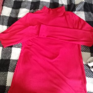 Vibrant Red Women One Piece